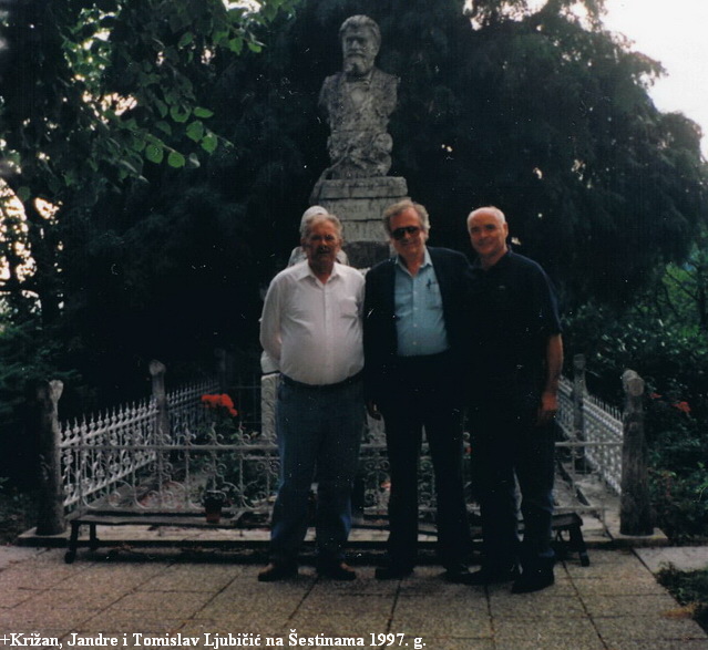 Krizan, Jandre i Tomislav Ljubicic na Sestinama 1997. g.